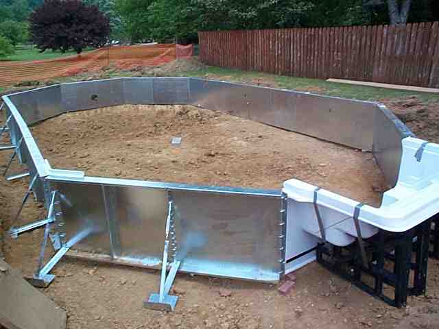 steel wall inground pool kits