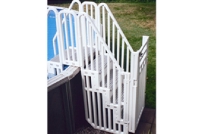 confer above ground pool step enclosure kit