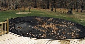 30' Round Above Ground Pool Leaf Guard