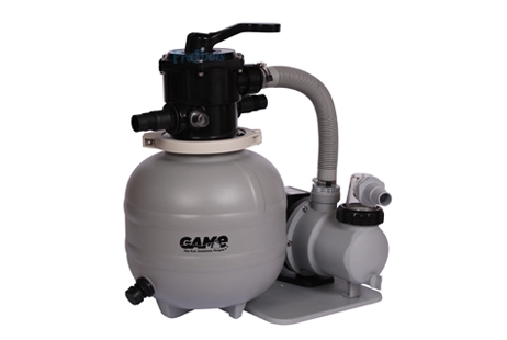 sand ground filter above pool 33hp system game