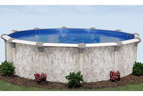 Tahoe 16' Round Resin Hybrid Above Ground Pools with Premier Package | 54" Wall | 57739