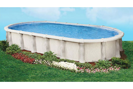 resin above ground pools