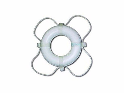 Poolstyle 20" White Foam Life Ring Buoy | PS372