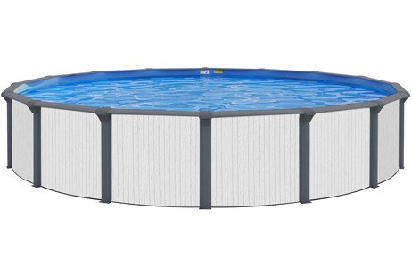 Summer Nites 8' Round <b>Resin Hybrid</b> Sub-Assy (Pool Frame) Only | 52" Wall | 5-3908-798-52D | 66452