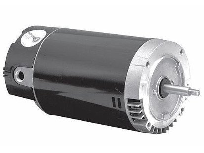 Replacement Threaded Shaft Pool Motor 1.5HP | 115/230V 56 Round Frame Up-Rated B229SE | EB229 | 66971