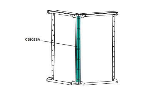 Steel 90^ Square Corner Angle | 67480