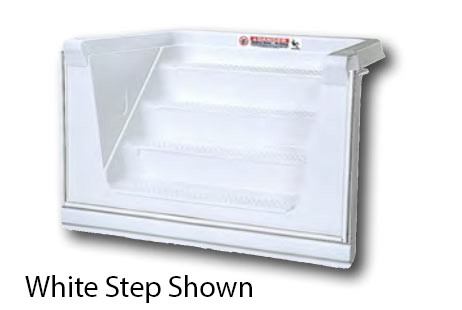 Thermoplastic Step ONLY | Bullnose Step 6' Straight | White | ST6018 | 67487