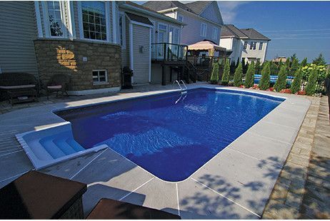 16' x 32' Rectangle Inground Pool Kit Package | <b>2' Radius Corners</b> | 67613