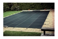 Loop-Loc 16' x 34' Mesh Rectangle Safety Cover |  No Outside Step | LL1634