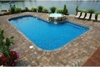 18' x 28' x 36' True-L Inground Pool Kit Package | <b>2' Radius Corners</b> | 67634