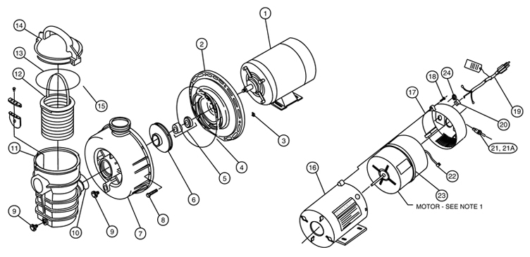 pentair dynamo pump 340210 parts