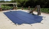 Arctic Armor 20' x 40' Mesh Safety Pool Cover | No Step | Rectangle Blue | WS390BU