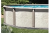 Azor <b>Resin</b> 12' x 23' Oval Above Ground Pool Kit with Standard Package | 54" wall | 55389