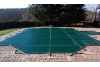Loop-Loc 16'-6" x 35'-6" Mesh Grecian Safety Cover |  4' x 6' Center End Step | LL163546GCES