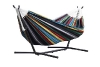 Vivere Double Cotton Hammock with Stand | 9-Foot Rio Night | UHSDO9-27