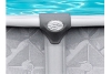 Lancaster 24' Round Above Ground Swimming Pool with Premier Package | 52" Wall | 59392