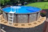 Laguna 18' Round Resin Hybrid Above Ground Pool with Savings Package | 52" Wall | 59701