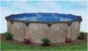Laguna 18' Round Resin Hybrid Above Ground Pool with Premier Package | 52" Wall | 59702
