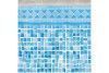 12' x 24' Rectangular Frame Above Ground Pool Package | Dark Wicker Wall Pattern | 52" Wall | NB2134