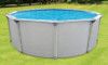 Capri 15' Round Resin Hybrid Above Ground Swimming Pool with Standard Package | 54" Wall | 62021