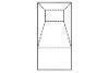 Cardinal 14' x 28' Rectangle In Ground Pool Sub-Assy | Full Width Inside Liner Over Step | 2' Radius Corner | Steel Wall | PRT30537 | 63697