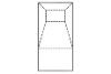 Cardinal 14' x 28' Rectangle Steel In Ground Swimming Pool Sub-Assy w/ Quaker Step | 6" Radius Corners | PRT37847 | 65392