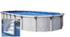 Tahoe 16' x 32' Oval Sub-Assy (Pool Frame) | Must Use with In-Wall Pool Step | 54" Wall | Resin Top Rails | 5-4926-137-654 | 66612