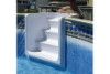 Chesapeake 24' Round <b>Resin Hybrid</b> Above Ground Pool Kit | <b>White In-Wall Pool Step</b> | Standard Package | 54" Wall | 66638