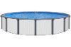 Summer Nites 12' Round Resin Hybrid Above Ground Pool with Premier Package | 52" Wall | 67310