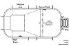 14' x 28' Rectangle In Ground Pool Sub-Assembly Kit with 4' Radius Corners | 67577