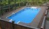 16' x 32' Rectangle Inground Pool Kit Package | <b>2' Radius Corners</b> | 67613