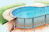 18' x 36' Rectangle Inground Pool Kit Package | <b>2' Radius Corners</b> | 67615