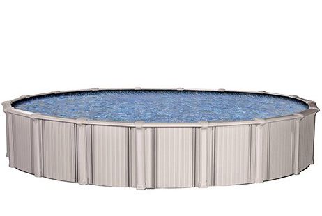 oval steel pool