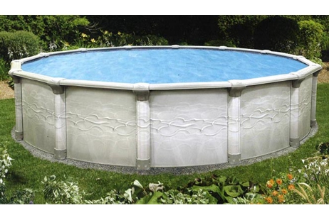 monticello ground above standard pool oval package kit