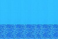 15' x 26' Oval Blue Wall / Print Bottom OverLap Above Ground Pool Liner | 48" / 52" Wall | LI152648SB | 61888