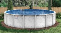 Seaside 24' Round Above Ground Pools with Standard Package | 52" Wall | FREE Shipping | 67259