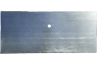 8' Return/Inlet Wall Panel | Zinc-Coated Galvanized Steel with 2" Rib | 67456