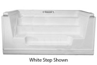 Thermoplastic Step ONLY | 8' Four Tread Straight Sit-n-Step | White | ST8024 | 67494