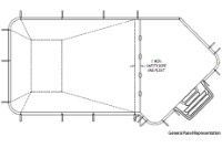 20'-0" x 24'-6" x 44'-0" Lazy-L In Ground Pool Sub-Assembly Kit with 2' Radius Corners | 67586