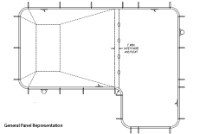 14' x 20' x 28' True-L In Ground Pool Sub-Assembly Kit with 2' Radius Corners | 67593